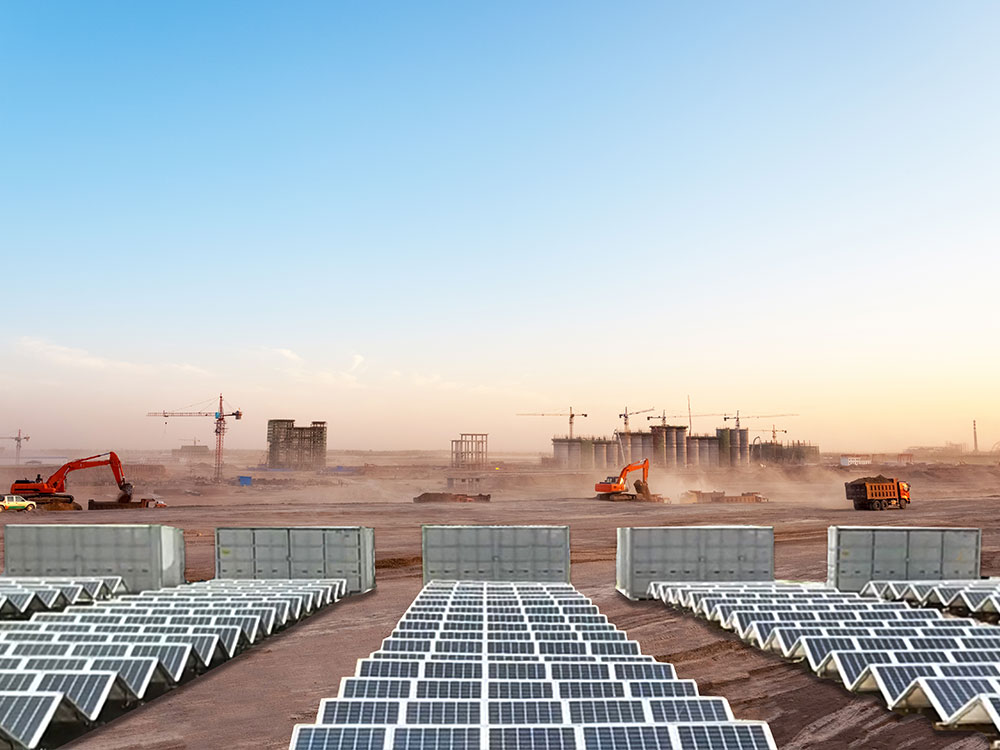 Solar Power Containers for Infrastruktuuri