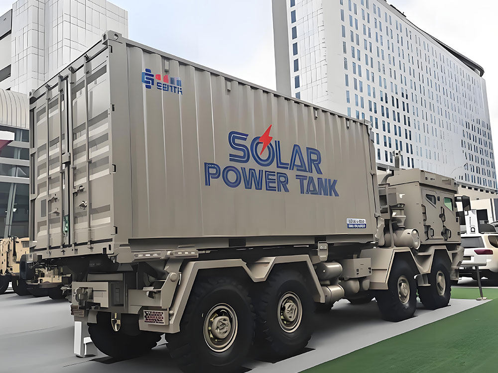 Solar Power Containers for Sotilaalliset asiat